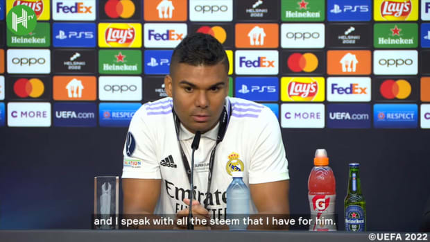 Casemiro says Ancelotti is simply a football man